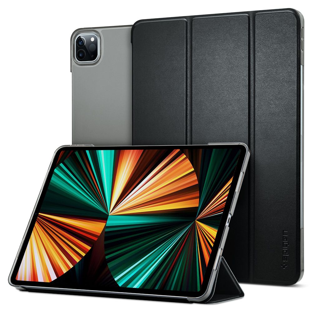 Spigen Smart Profesional Fold Case For Ipad Pro 12.9 2021 Black