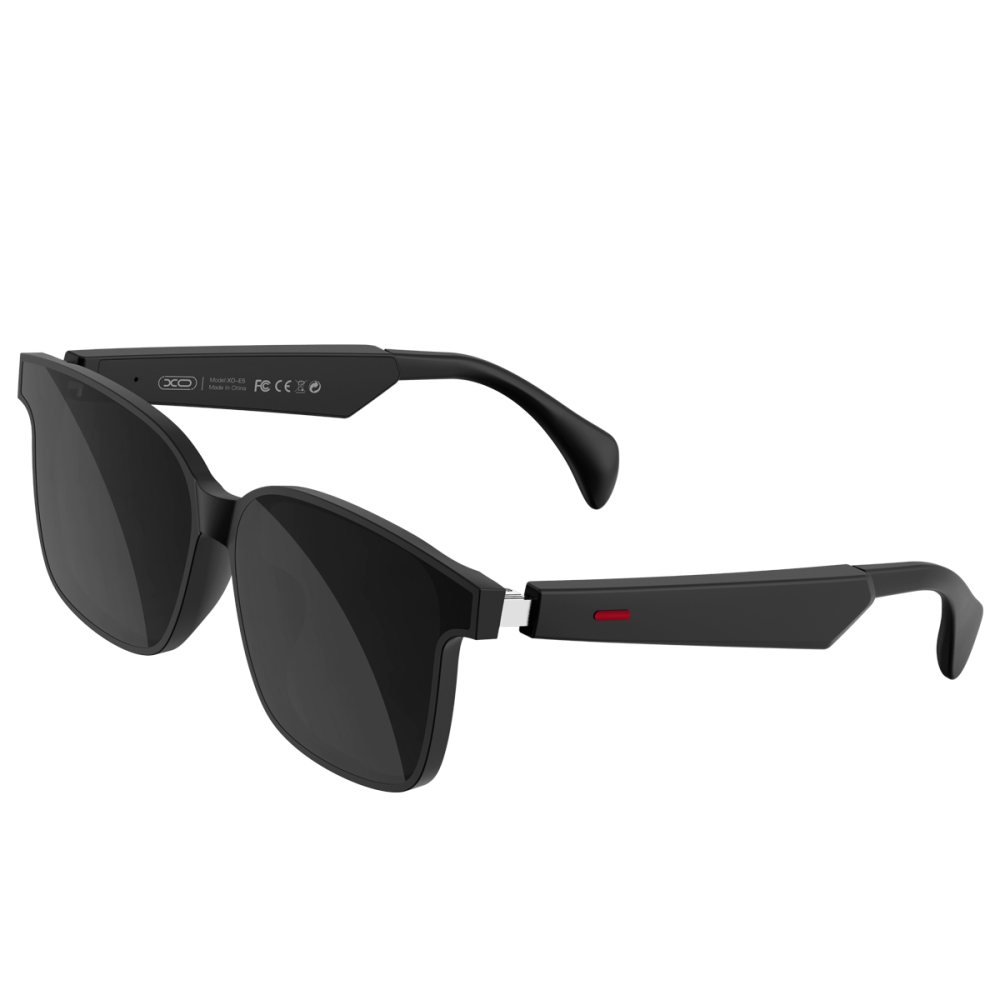 Xo bluetooth profesional sunglasses e5 black nylon uv400