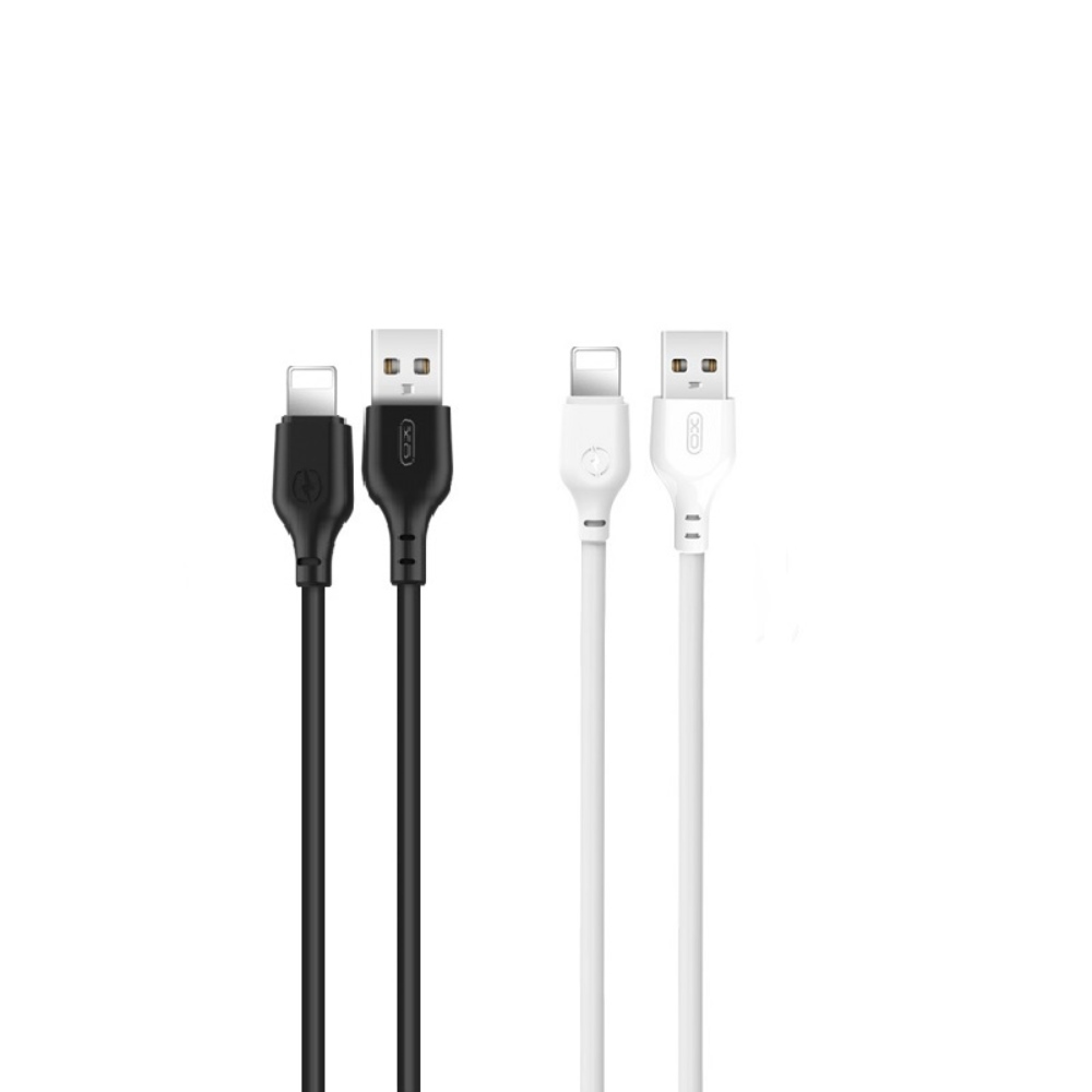 Xo Cable Profesional Nb103 Usb - Lightning 1,0 M 2,1a Black 30pcs / White 20pcs Set