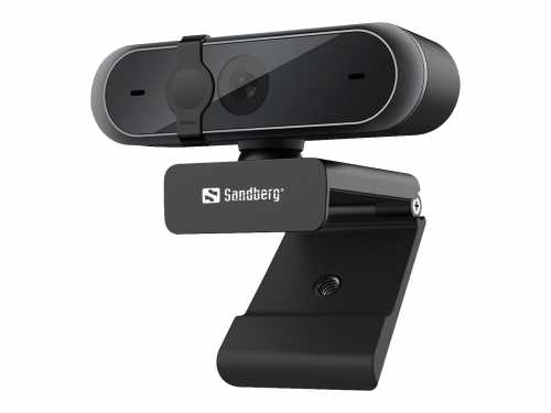 Camera web sandberg 133-95 pro, full hd 1080p, usb, microfon stereo, negru