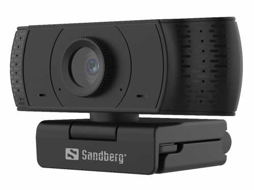 Camera web sandberg 134-16, 1080p, usb, microfon, negru