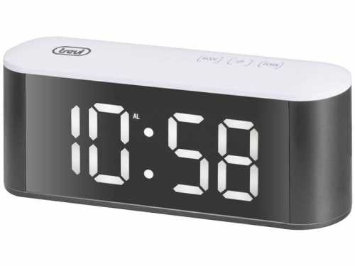 ceas de masa cu alarma termometru ec883 alb trevi vtcclock desk ec883we trv 0 Ceas Masa Rusesc