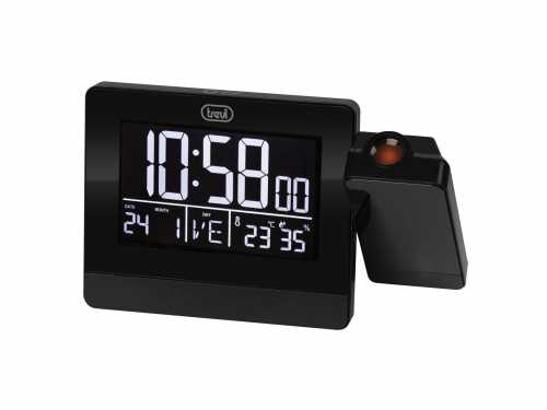 ceas de masa cu projectie si alarma trevi pj 884 negru vtcclock desk pj884 trv 0 Ceas Masa Rusesc